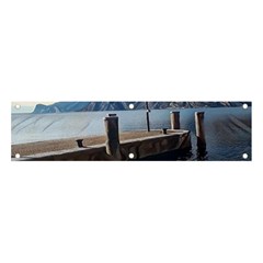 Pier On The End Of A Day Banner And Sign 4  X 1  by ConteMonfrey