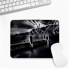 Smokey pier Small Mousepad