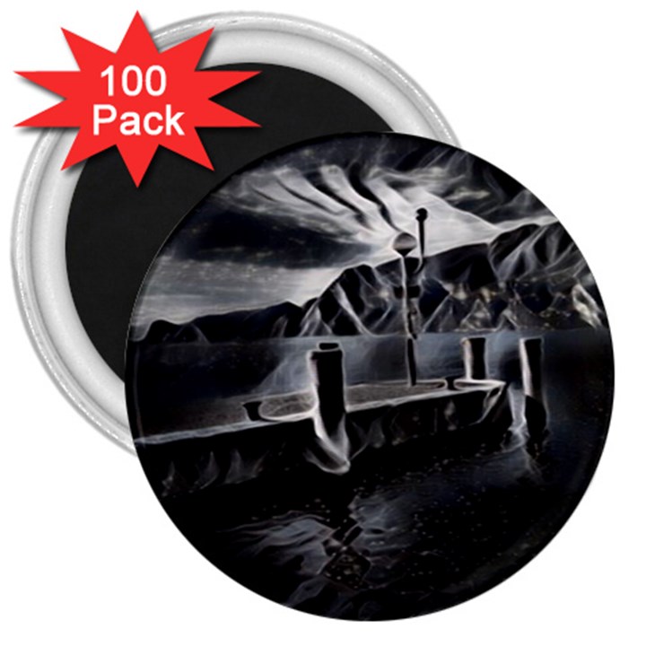 Smokey pier 3  Magnets (100 pack)