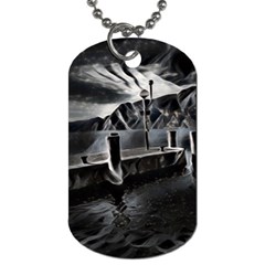 Smokey pier Dog Tag (One Side)