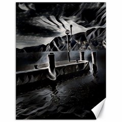 Smokey pier Canvas 18  x 24 