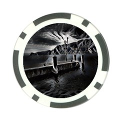 Smokey Pier Poker Chip Card Guard by ConteMonfrey