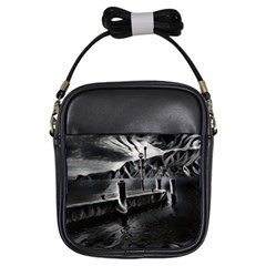 Smokey pier Girls Sling Bag