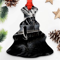 Smokey pier Christmas Tree Ornament (Two Sides)