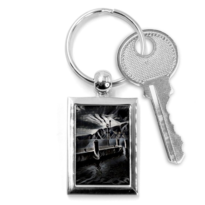 Smokey pier Key Chain (Rectangle)