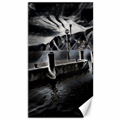 Smokey Pier Canvas 40  X 72  by ConteMonfrey