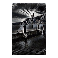 Smokey Pier Shower Curtain 48  X 72  (small)  by ConteMonfrey