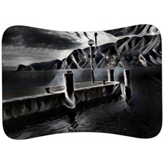 Smokey pier Velour Seat Head Rest Cushion