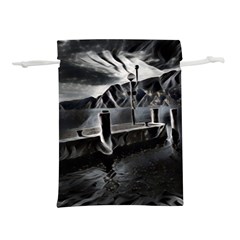 Smokey pier Lightweight Drawstring Pouch (S)