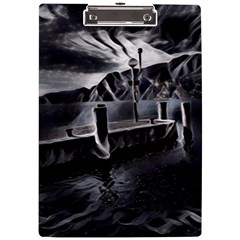 Smokey pier A4 Acrylic Clipboard