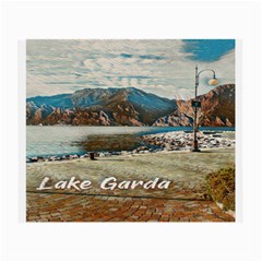 Calm Day On Lake Garda Small Glasses Cloth