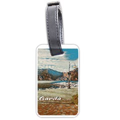 Calm Day On Lake Garda Luggage Tag (one Side) by ConteMonfrey