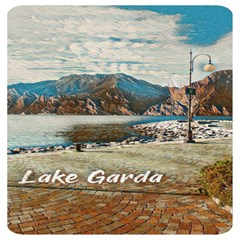 Calm Day On Lake Garda Play Mat (square) by ConteMonfrey