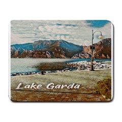 Calm Day On Lake Garda Small Mousepad