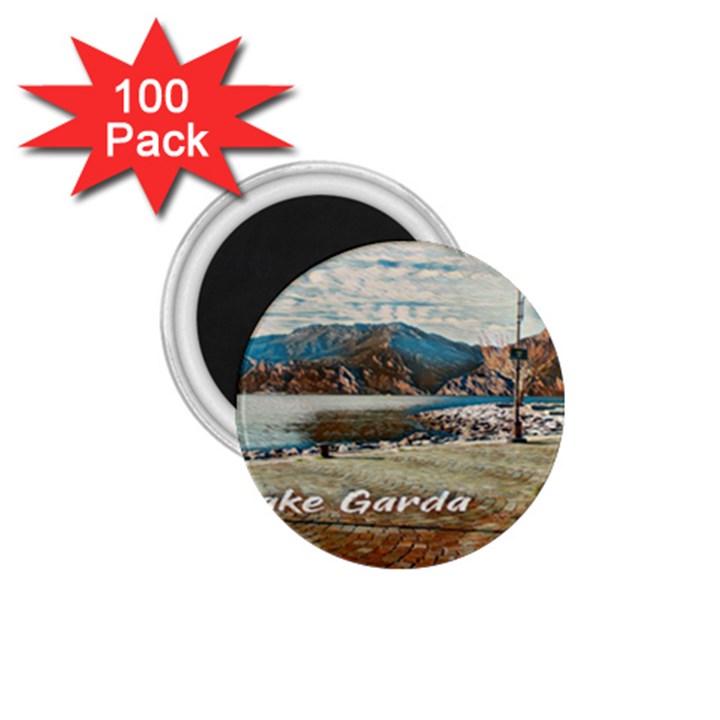 Calm Day On Lake Garda 1.75  Magnets (100 pack) 