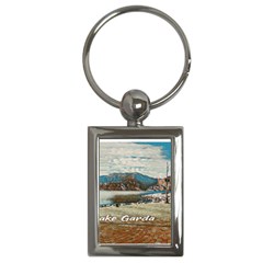 Calm Day On Lake Garda Key Chain (rectangle) by ConteMonfrey