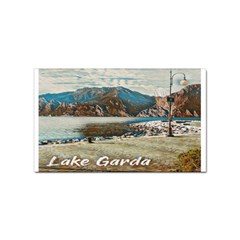 Calm Day On Lake Garda Sticker (rectangular)