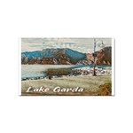 Calm Day On Lake Garda Sticker Rectangular (10 pack) Front