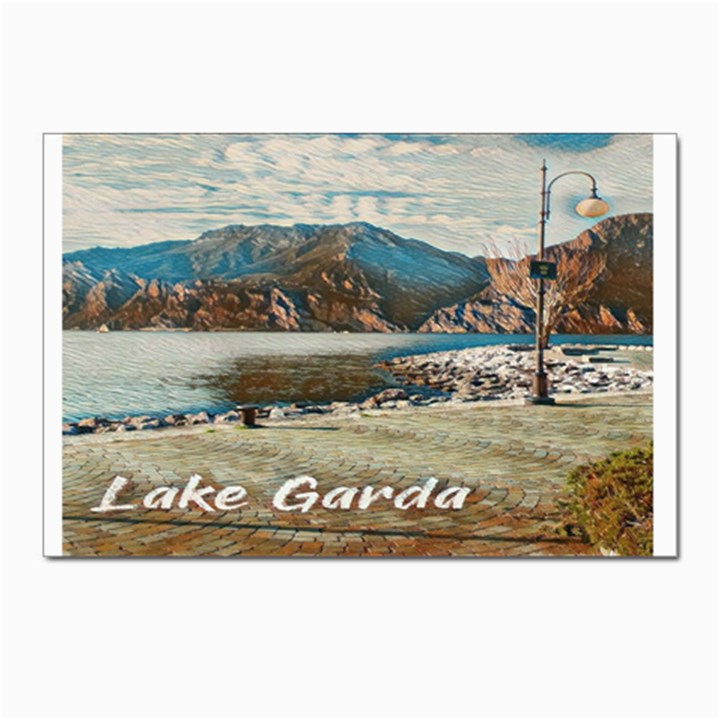 Calm Day On Lake Garda Postcard 4 x 6  (Pkg of 10)