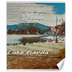 Calm Day On Lake Garda Canvas 8  X 10 