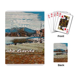 Calm Day On Lake Garda Playing Cards Single Design (rectangle) by ConteMonfrey