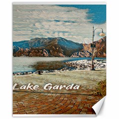 Calm Day On Lake Garda Canvas 16  X 20 