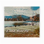 Calm Day On Lake Garda Small Glasses Cloth (2 Sides) Front