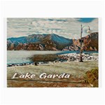 Calm Day On Lake Garda Large Glasses Cloth (2 Sides) Front