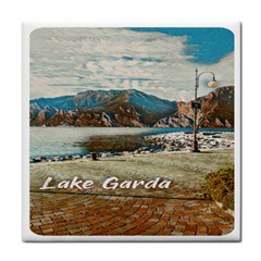 Calm Day On Lake Garda Face Towel by ConteMonfrey