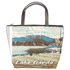 Calm Day On Lake Garda Bucket Bag by ConteMonfrey