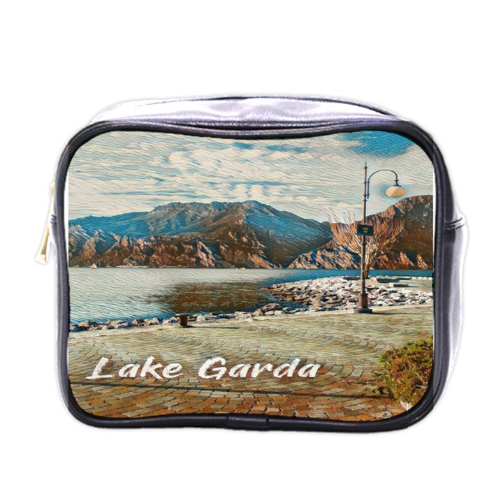 Calm Day On Lake Garda Mini Toiletries Bag (One Side)