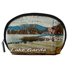 Calm Day On Lake Garda Accessory Pouch (large) by ConteMonfrey