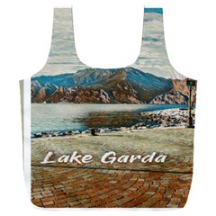 Calm Day On Lake Garda Full Print Recycle Bag (xxl) by ConteMonfrey