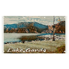 Calm Day On Lake Garda Banner And Sign 7  X 4  by ConteMonfrey