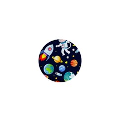 Space Galaxy Seamless Background 1  Mini Buttons