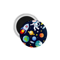 Space Galaxy Seamless Background 1 75  Magnets