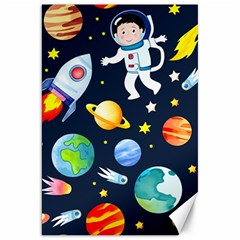 Space Galaxy Seamless Background Canvas 20  X 30 