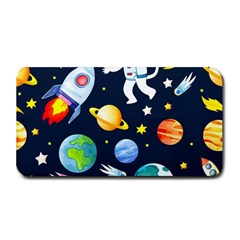 Space Galaxy Seamless Background Medium Bar Mat