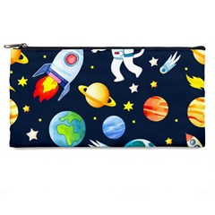 Space Galaxy Seamless Background Pencil Case