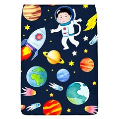 Space Galaxy Seamless Background Removable Flap Cover (l)