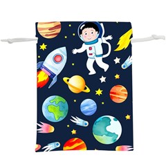 Space Galaxy Seamless Background Lightweight Drawstring Pouch (xl) by Jancukart