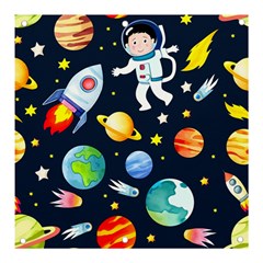 Space Galaxy Seamless Background Banner And Sign 3  X 3 