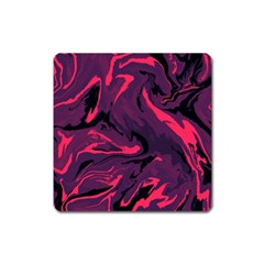 Abstract Pattern Texture Art Square Magnet