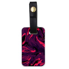 Abstract Pattern Texture Art Luggage Tag (one Side)