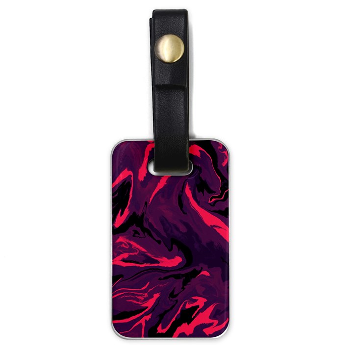 Abstract Pattern Texture Art Luggage Tag (one side)