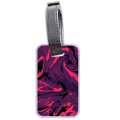 Abstract Pattern Texture Art Luggage Tag (two Sides)