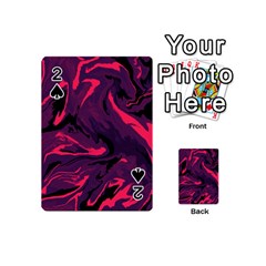 Abstract Pattern Texture Art Playing Cards 54 Designs (mini)