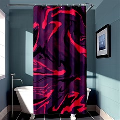 Abstract Pattern Texture Art Shower Curtain 36  X 72  (stall) 