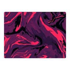 Abstract Pattern Texture Art Premium Plush Fleece Blanket (mini)