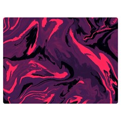 Abstract Pattern Texture Art Premium Plush Fleece Blanket (extra Small)